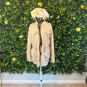 Express Lightweight Women's Utility Jacket - Beige